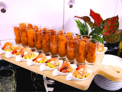 Top món ăn tiệc canape