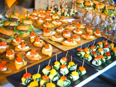 Món ngon bàn tiệc canape