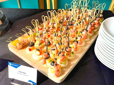 món ăn tiệc canape hấp dẫn