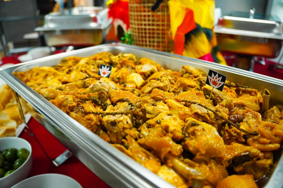 Ga-hap-mam-nhi-PITO Gà hấp mắm nhĩ - PITO