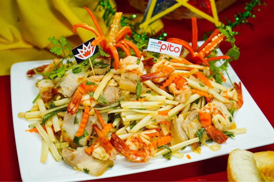 Goi-ngo-sen-tom-thit Gỏi ngó sen tôm thịt PITO
