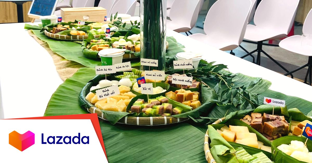 Lazada bánh quê