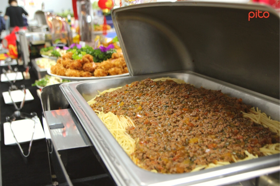 Mi-y-sot-bo-bam-PITO Mì Ý sốt bò bằm - PITO