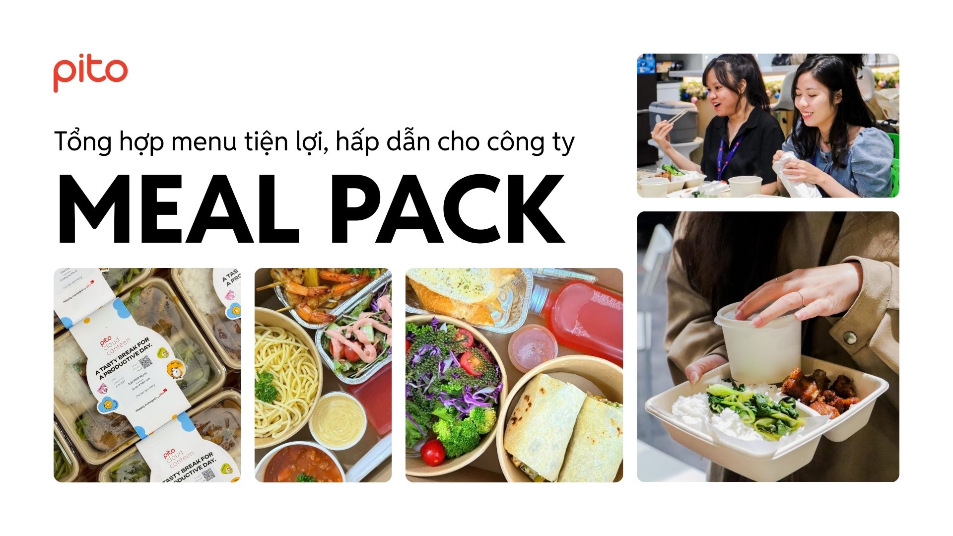 menu cơm văn phòng, mealpack, lunch box
