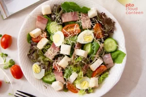 Ăn trưa healthy salad eat clean salad caesar - PITO Cloud Canteen