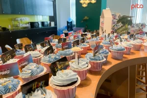 Bàn tiệc KPMG Cupcake