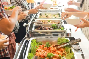 Giải pháp tiệc buffet cho Happy Hour tại công ty - PITO