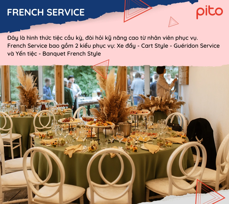 Tiệc bàn kiểu Pháp - French service