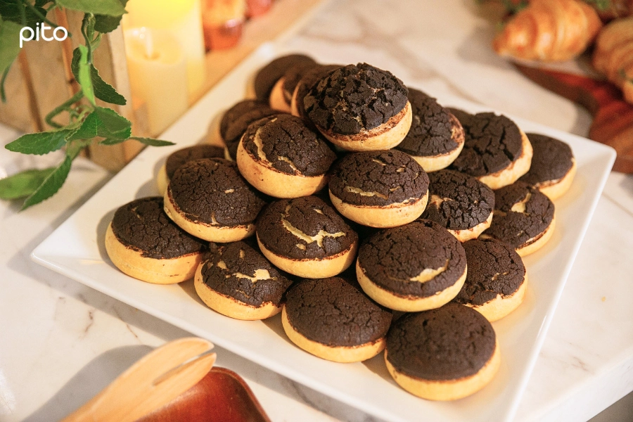 Banh-su-chocolate Bánh su chocolate