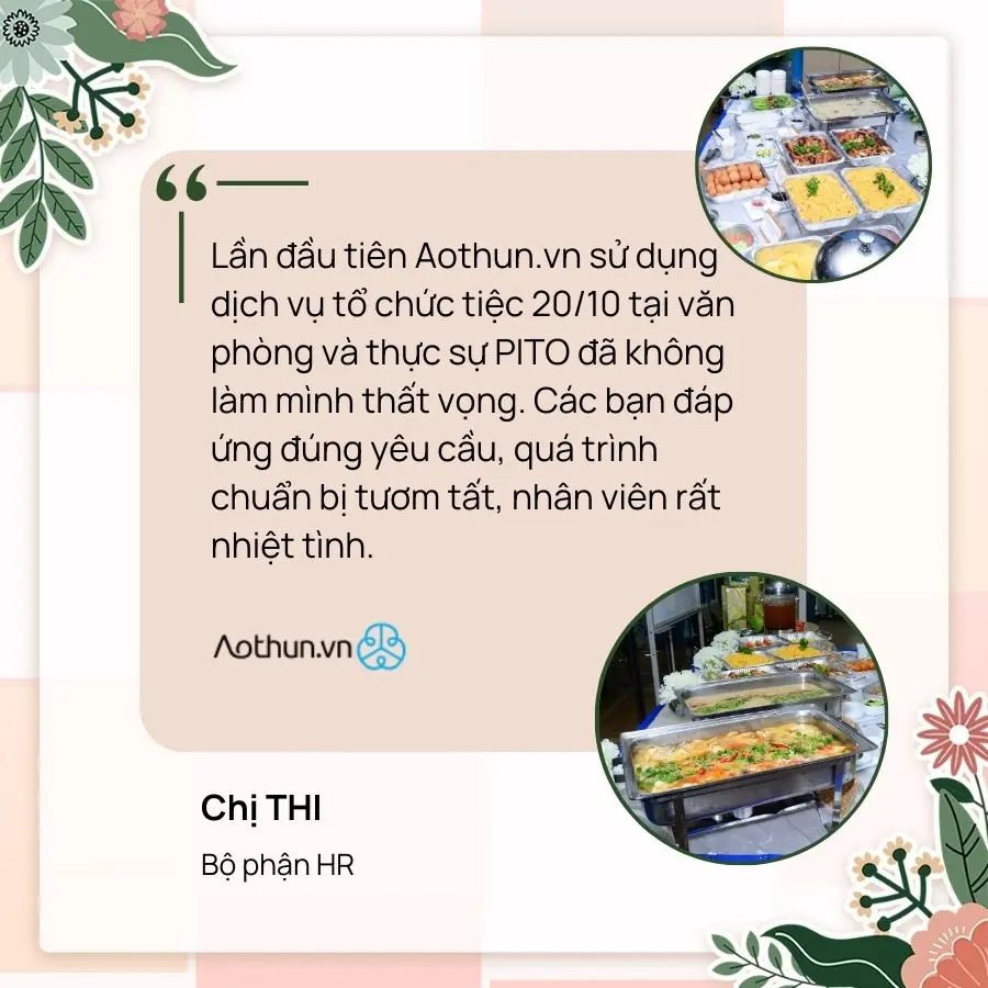 Khách hàng Aothun.vn nói gì về PITO