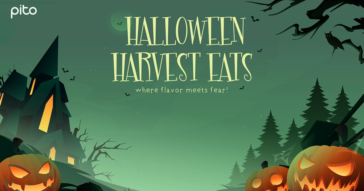 Newsletter đặt tiệc Halloween