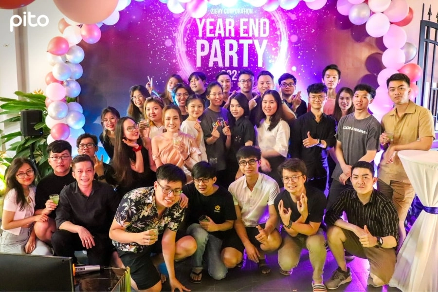 Tiệc Tất niên Year End Party cho công ty tận nơi tại Villa