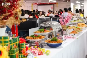 Đặt tiệc Buffet, tiệc mặn, tiệc trưa cho công ty