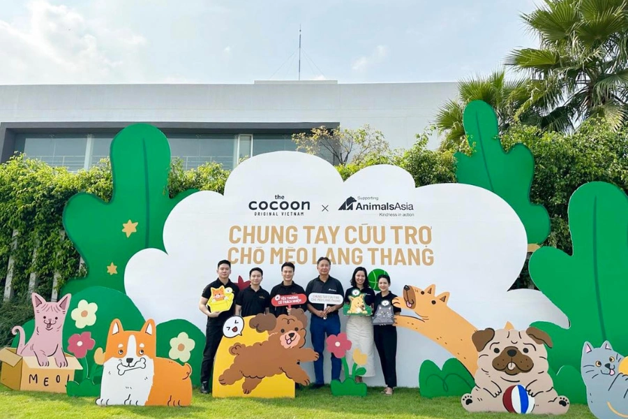 Cocoon tham gia bảo vệ cứu trợ động vật