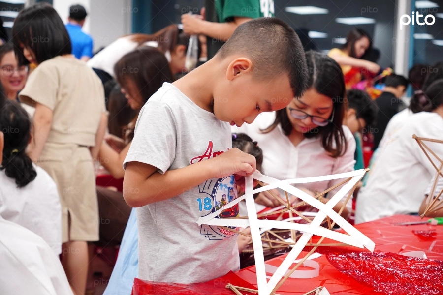 Ngày hội Trung Thu - Công Đoàn Công Ty - Workshop Lồng Đèn