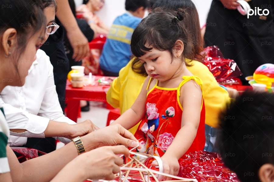 Ngày hội Trung Thu - Công Đoàn Công Ty - Workshop Lồng Đèn