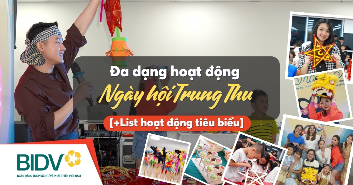 Ngày hội Trung Thu - Công Đoàn Công Ty - Workshop Lồng Đèn