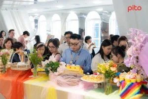 Khách mời dùng tiệc tại Pride Summit 2024