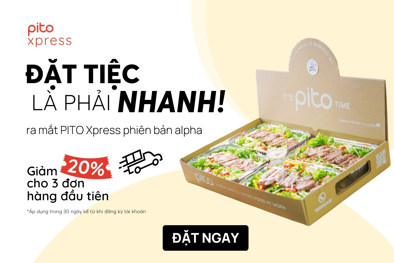 PITO Xpress Đặt Tiệc Nhanh