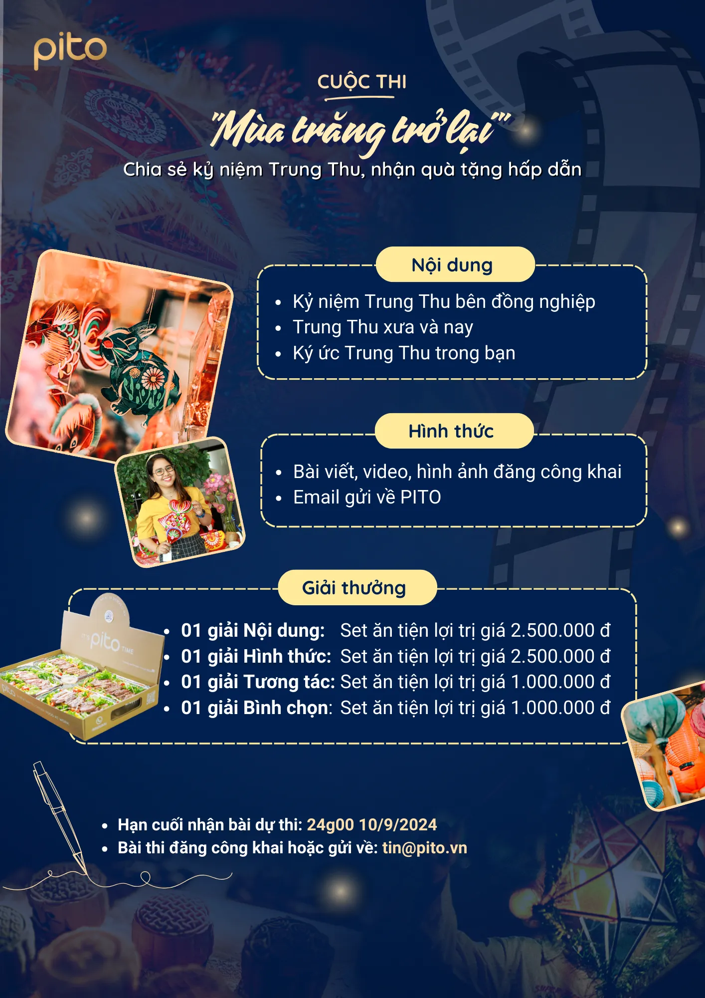 Poster cuộc thi viết