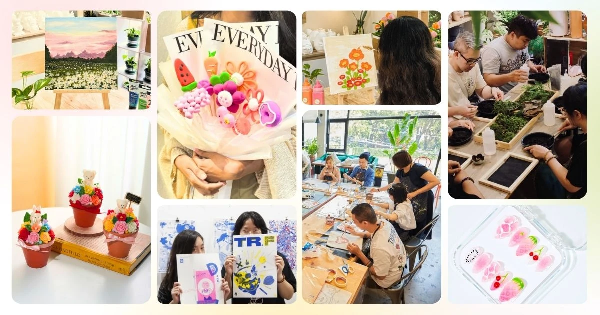 Tổng hợp các loại hình workshop độc đáo