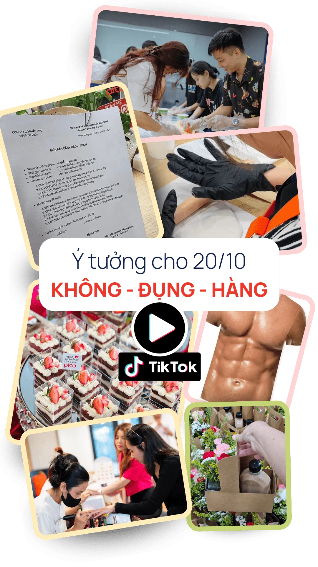 Ý tưởng 20-10 không đụng hàng