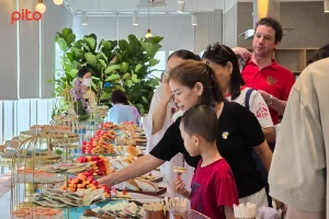 AIA-to-chuc-ngay-hoi-gia-dinh (4) Thưởng thức tea break đầy màu sắc trong ngày hội gia đình
