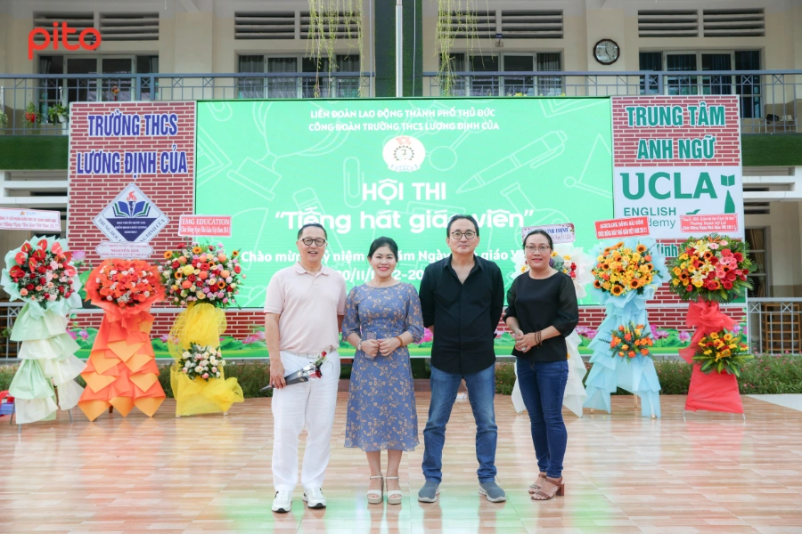 Các thầy cô UCLA English Academy tại bữa tiệc 20/10