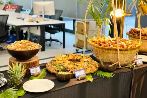 nhin-lai-cac-tiec-cua-sky-mavis (1) Buffet món Thái Lan tại văn phòng Sky Mavis
