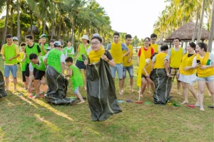 Tân niên kết hợp teambuilding đầu xuân