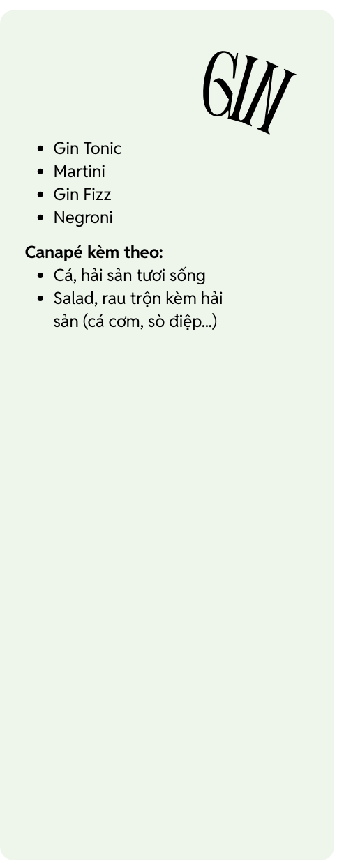 ket-hop-gin-va-canape-01 Kết hợp Gin và Canape