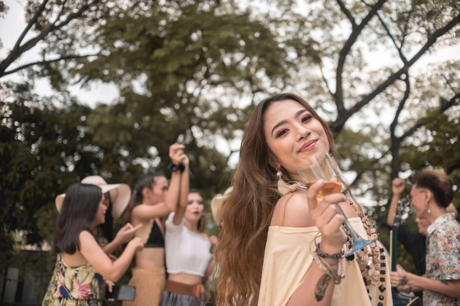 Tiệc phong cách Bohemian đầy phóng khoáng