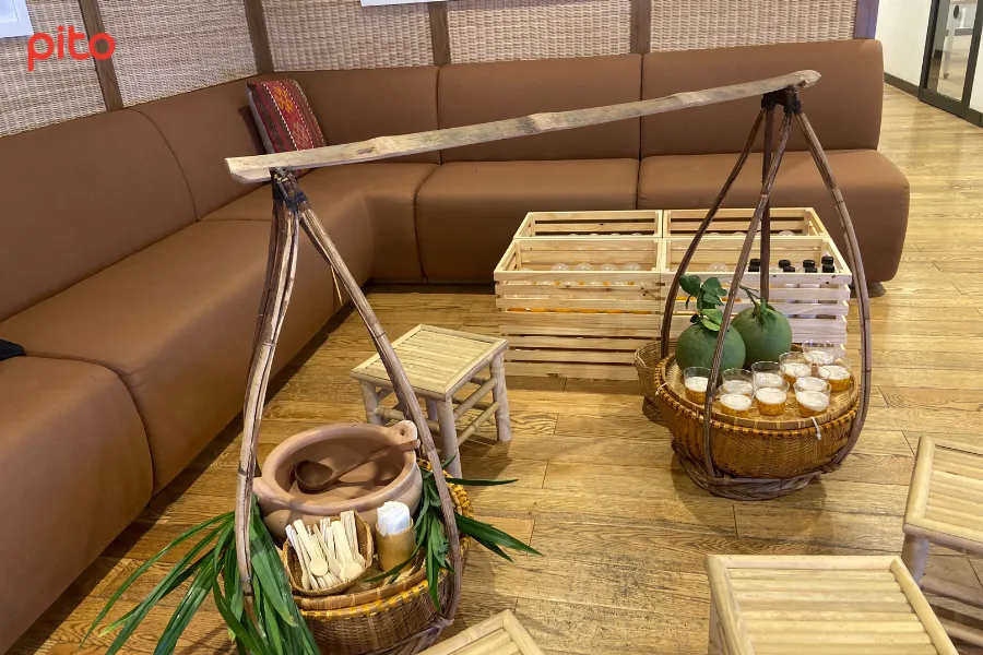 Livestation chè bưởi tại văn phòng Cocoon