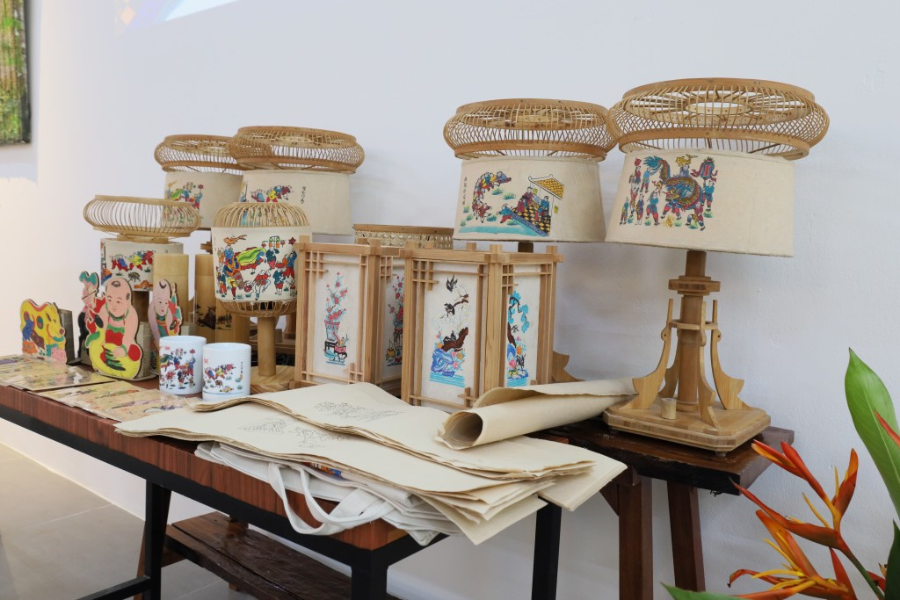 Workshop làm lồng đèn giấy dó