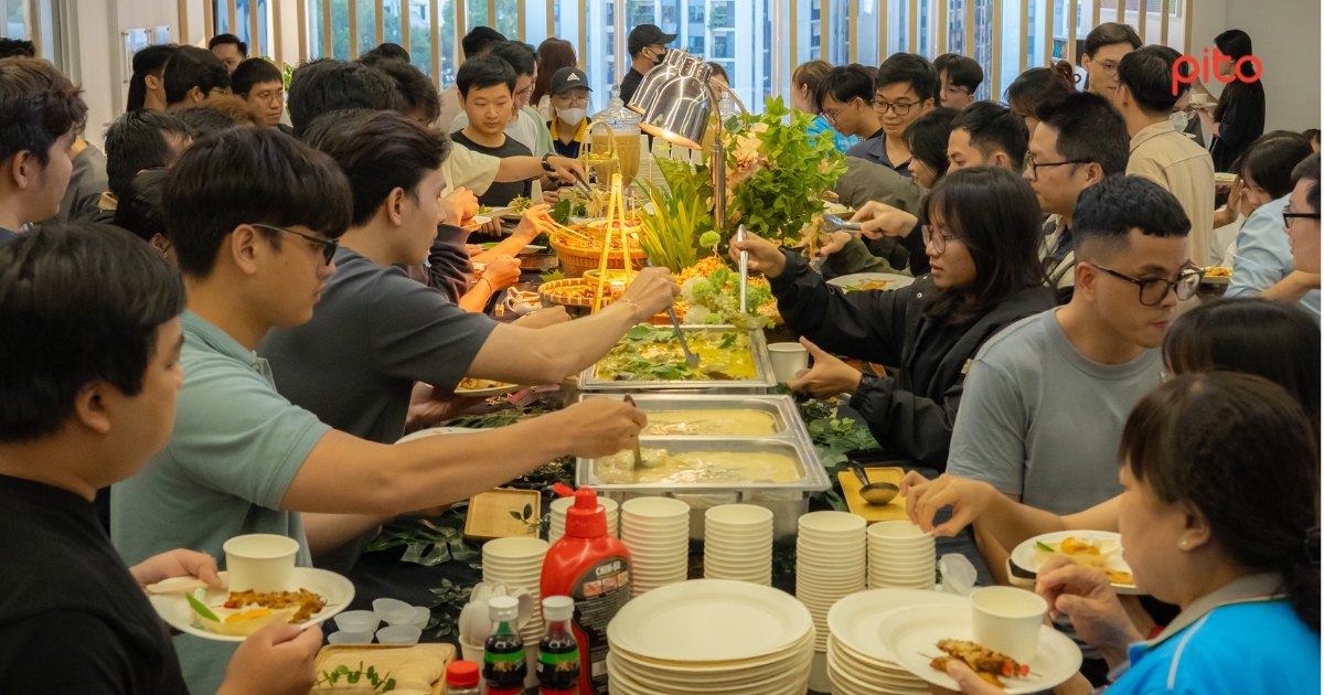 Thời gian thưởng thức tiệc catering