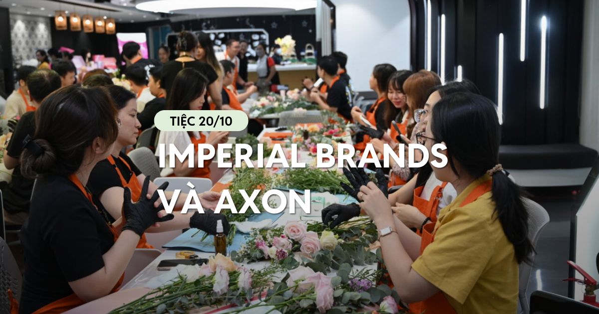 Imperial Brands và Axon mừng 20/10 trendy, ấn tượng thumbnail