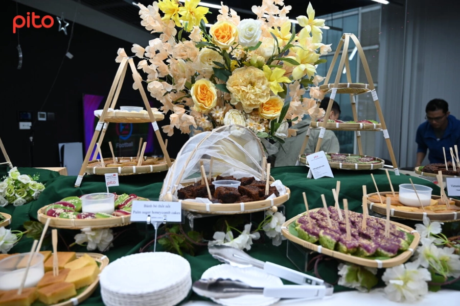 Tiệc teabreak bánh quê