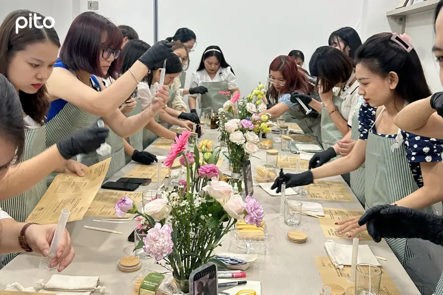 Workshop mùi hương cho chị em