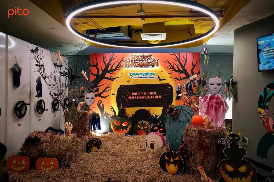 Backdrop-Halloween-green-yellow Backdrop Halloween green yellow