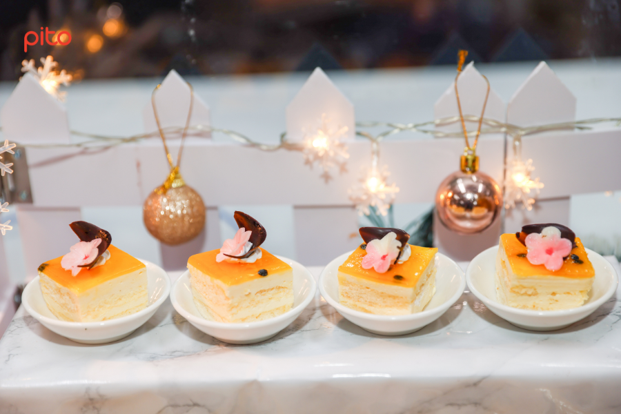 Bánh cheese cake chanh dây