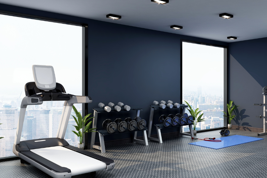 Gym corner tại văn phòng