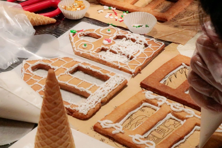 Workshop làm ngôi nhà bánh gừng