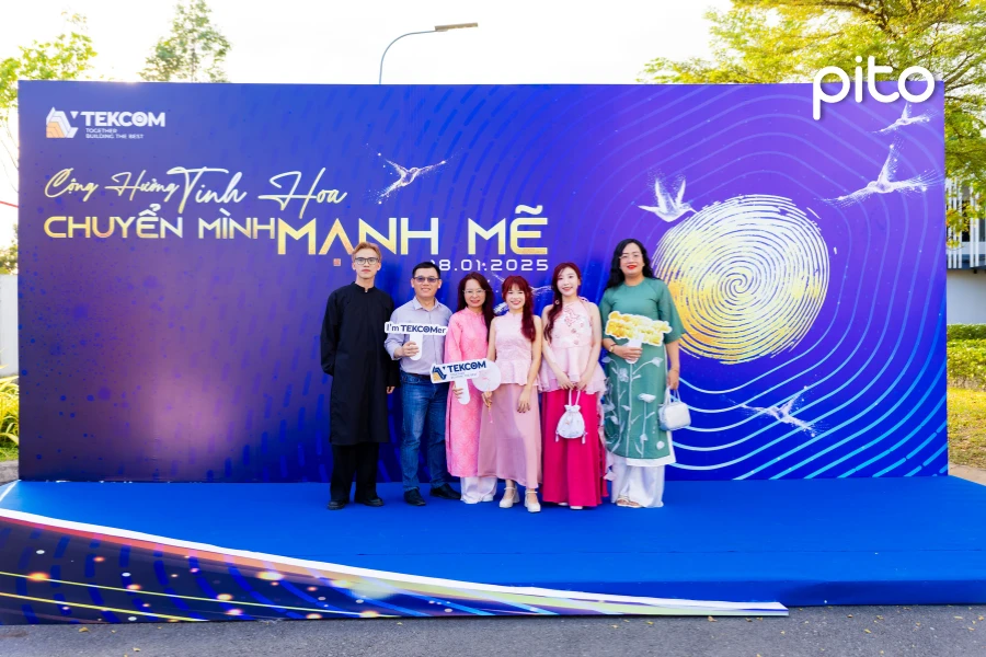 checkin-tiec-tat-nien-tekcom Check in tiệc tất niên tekcom