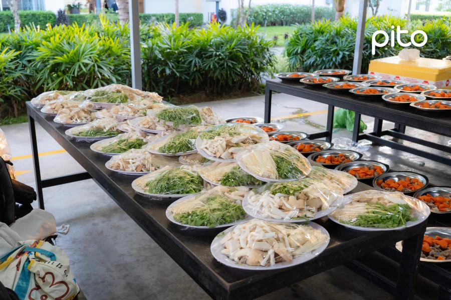 menu-tiec-chay Lẩu nấm trong menu tiệc chay