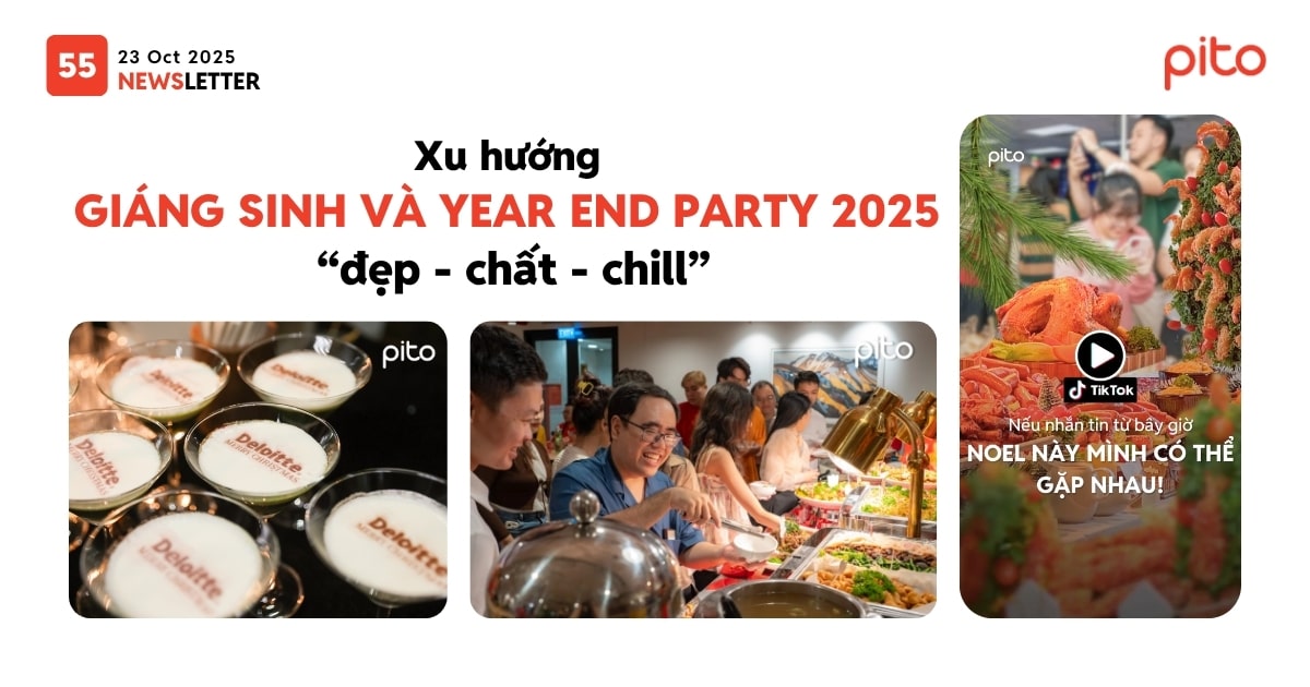 Xu hướng Giáng Sinh và Year End Party 2025 "đẹp-chất-chill"
