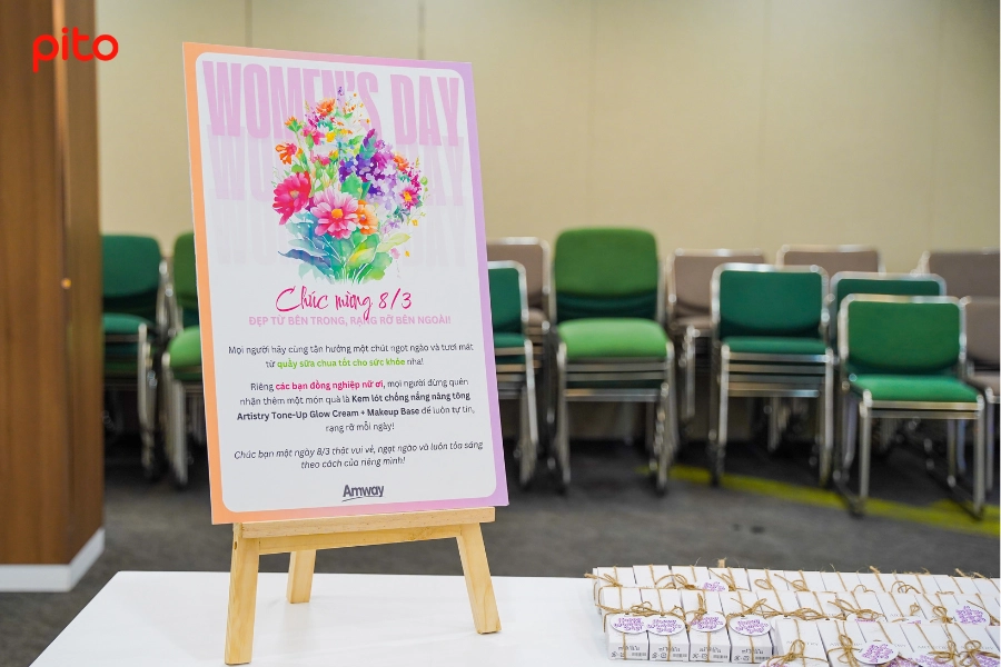 Bảng chúc mừng 8/3