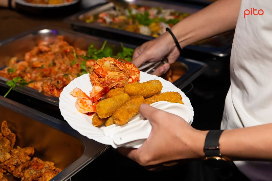 Thực đơn cho đêm tiệc Tất niên iProspect PITO