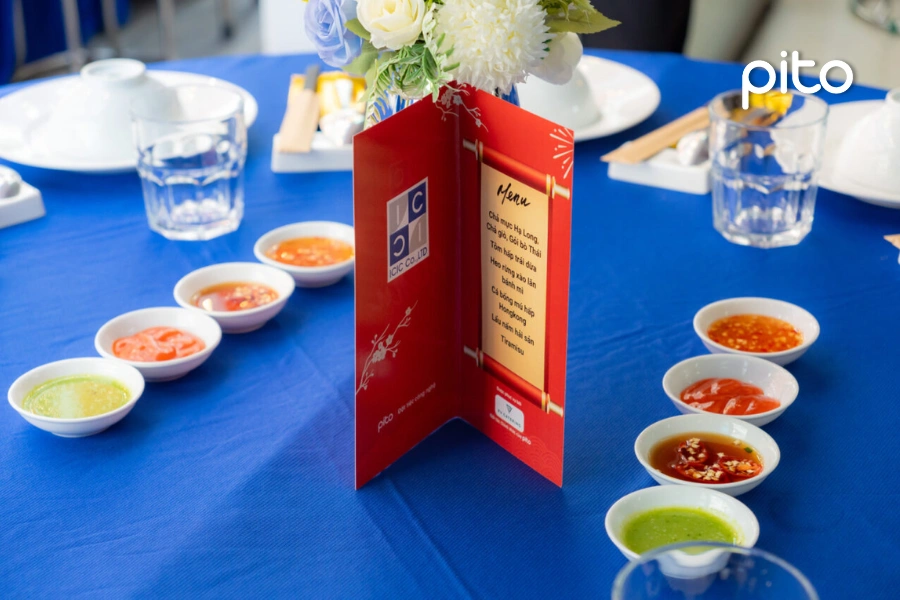 Menu tiệc Tất niên ICIC