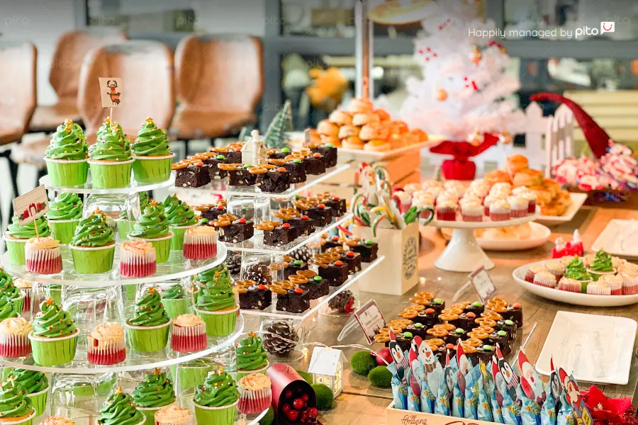 Tiệc giáng sinh ngọt ngào