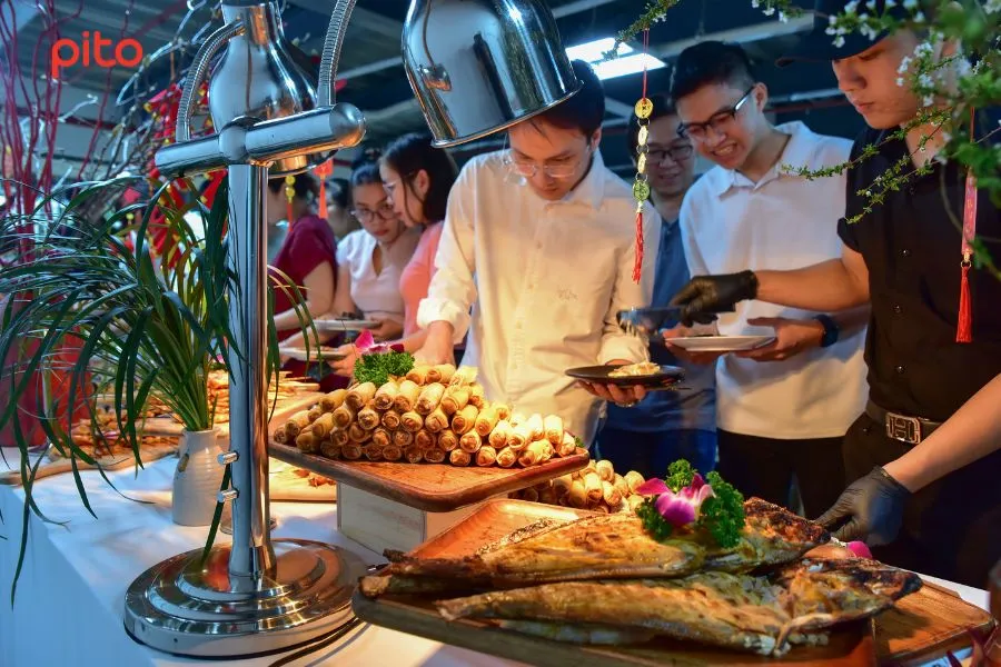 tiệc tất niên buffet nướng (10) tiệc tất niên buffet nướng